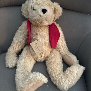 Theodore Teddy Bear with glasses by TS